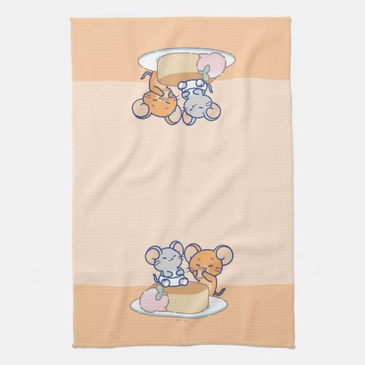 Anime Tuffy en Jerry Cheesecake Theedoek (Verticaal)