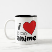 Anime Tweekleurige Koffiemok (Links)