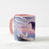 Anime Twilight | Spirit Fox Fantasy Mok (Voorkant links)