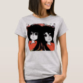Anime Twins T-shirt (Voorkant)