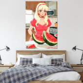 Anime uitgerekt canvas afdrukken (Insitu (Slaapkamer))
