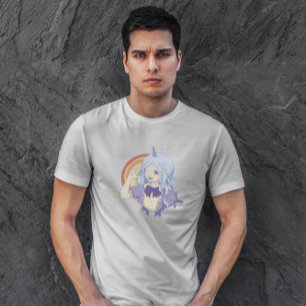 Anime Unicorn Girl T-shirt
