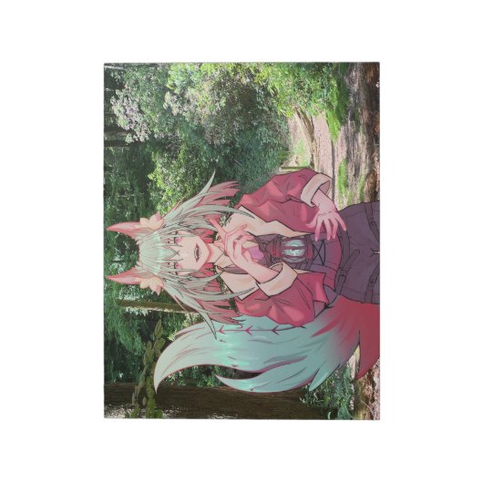 Anime, V Tuber, VTuber, Forrest Notitieblok (Linkerzijde)