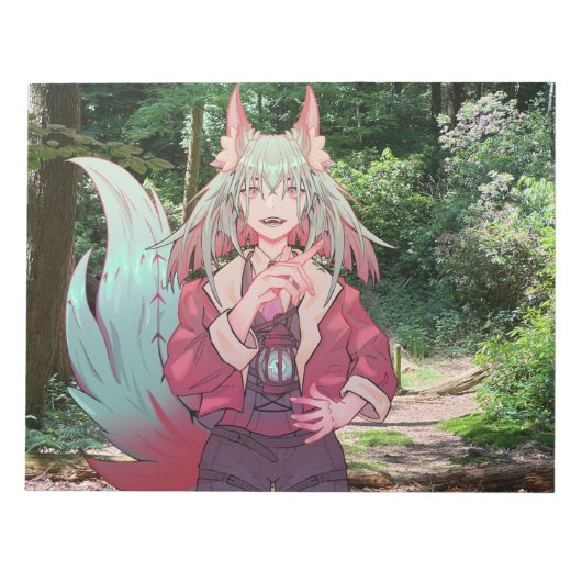 Anime, V Tuber, VTuber, Forrest Notitieblok (Voorkant)