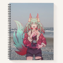 Anime V Tuber VTuber sea Notitieboek