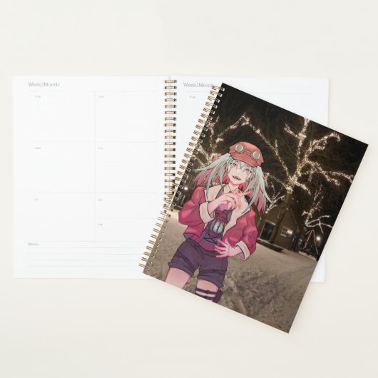Anime, V Tuber VTuber, snow in the dark Planner (Display)