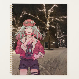 Anime, V Tuber VTuber, snow in the dark Planner