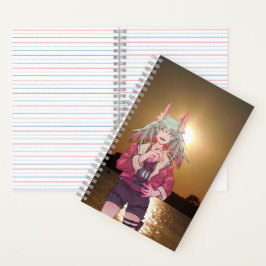 Anime, V Tuber VTuber sunset Notitieboek