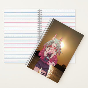 Anime, V Tuber VTuber sunset Notitieboek