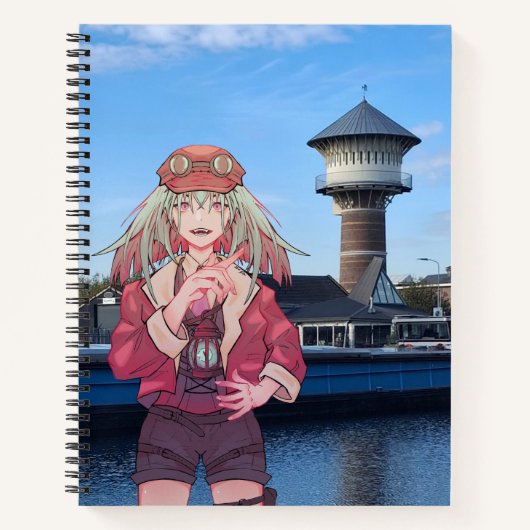 Anime, V Tuber, VTuber watertoren Nijkerk Notitieboek (Voorkant)