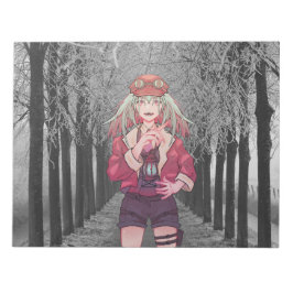 Anime, V Tuber, VTuber winter Notitieblok