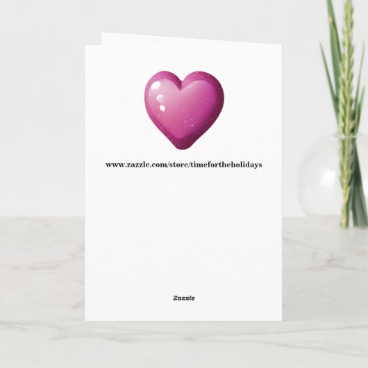 Anime Valentijnsdag Kaart (Achterkant)