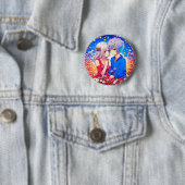 Anime Valentijnsdagfeest Ronde Button 5,7 Cm (In situ)