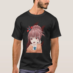 Anime Vampire Girl - Cute Bat - Japanse esthesie T-shirt