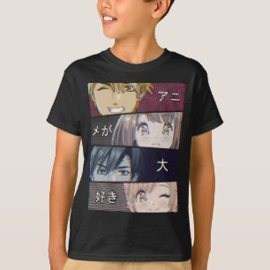Anime Vaporwave esthetics Japans Otaku T-shirt