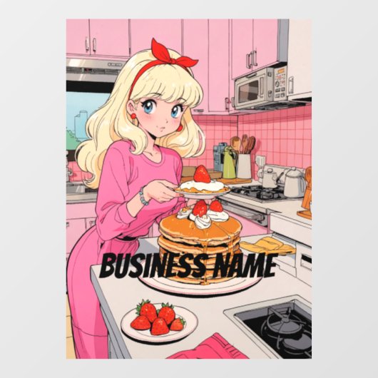 Anime-vensterfolie Raamsticker (Vel)