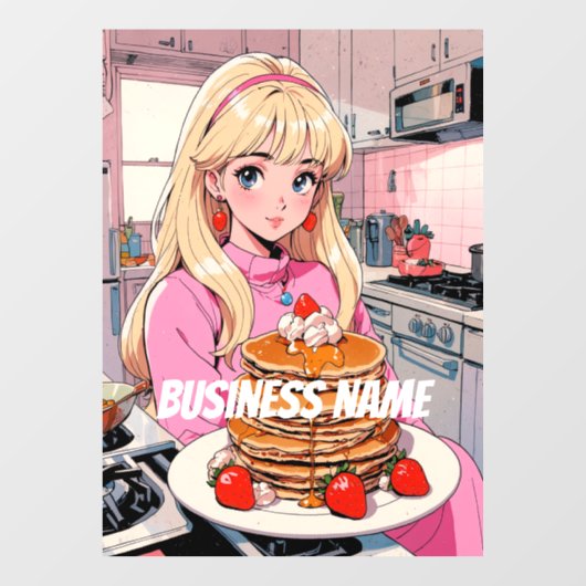 Anime-vensterfolie Raamsticker (Vel)