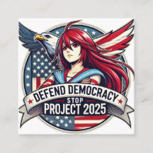 Anime verdedigen democratie, stop project 2025