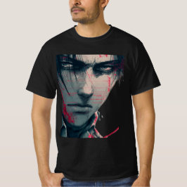 Anime Vibe Onlosgelaten – Streetwear Editie T-shirt