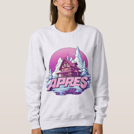 Anime Vibes Meets Slope Style: De Ski trui (Voorkant)