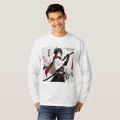 Anime Vibes T-shirt met lange mouwen (Voorkant volledig)
