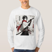 Anime Vibes T-shirt met lange mouwen (Voorkant)