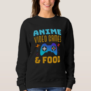 Anime, videogames & eten Mooi ontwerp Trui