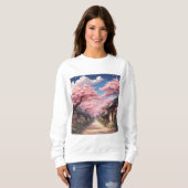 Anime village trui (Voorkant volledig)