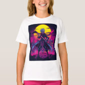 Anime Violet – Vetgedrukte en dromerige esthetiek T-shirt (Voorkant)