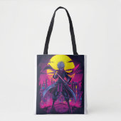 Anime Violet – Vetgedrukte en dromerige esthetiek Tote Bag (Voorkant)