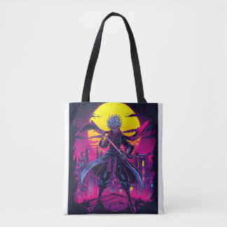 Anime Violet – Vetgedrukte en dromerige esthetiek Tote Bag