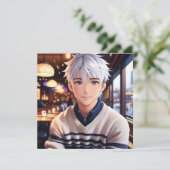  Anime voor anime liefhebbers Verjaardagsfeest Kaart (Staand voorkant)