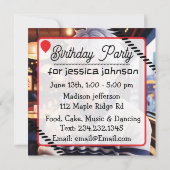  Anime voor anime liefhebbers Verjaardagsfeest Kaart (Achterkant)