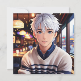  Anime voor anime liefhebbers Verjaardagsfeest Kaart