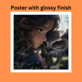 Anime vrienden perfect poster