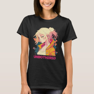 Anime Vrouwen Tshirts Ongestoord meisje T-shirt
