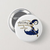 Anime VS Reality Pins & Buttonnen #2 Ronde Button 5,7 Cm (Voorkant /achterkant)