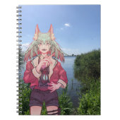 anime, VTuber, V Tuber, lake Notitieboek (Voorkant)