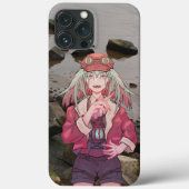 anime, VTuber, V Tuber, rocks Case-Mate iPhone Case (Achterkant)