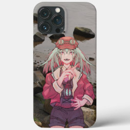 anime, VTuber, V Tuber, rocks Case-Mate iPhone Case