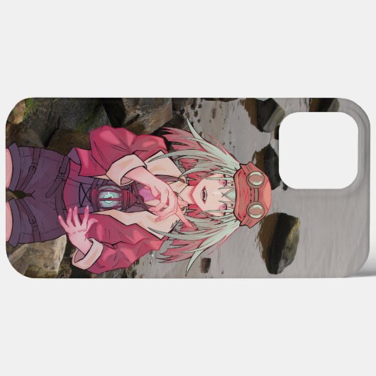 anime, VTuber, V Tuber, rocks Case-Mate iPhone Case (Achterkant (horizontaal))