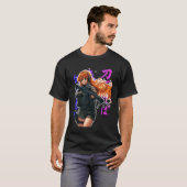 Anime Waifu Graphic T-shirt (Voorkant volledig)