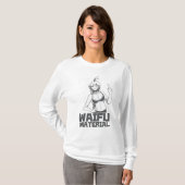 Anime Waifu T-shirt (Voorkant volledig)
