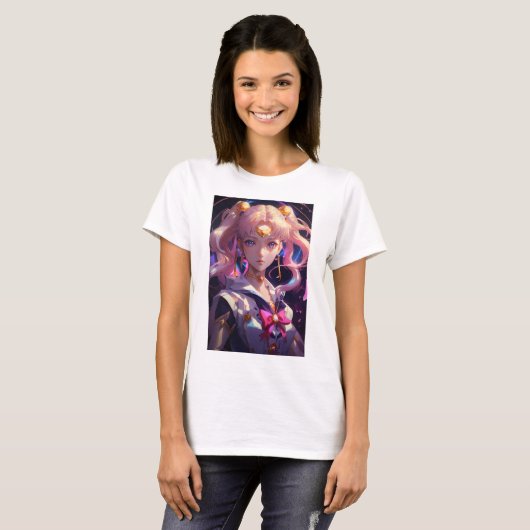 Anime waifu t-shirt (Voorkant volledig)