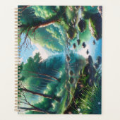 Anime Waldlandschafts Grafik Planner (Voorkant)