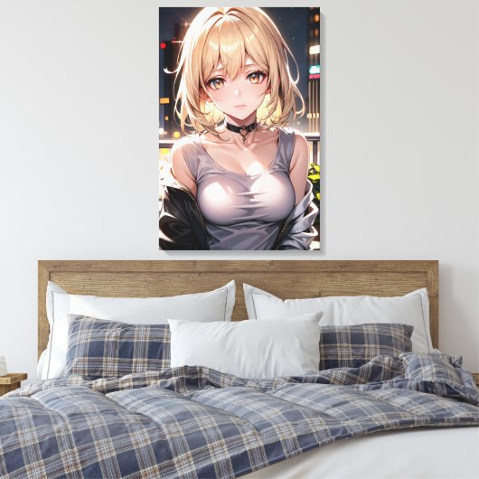 Anime Wall Art. Canvas Afdruk (Insitu (Slaapkamer))