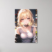 Anime Wall Art. Canvas Afdruk (Voorkant)