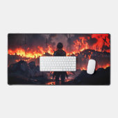 Anime warrior bureaumat (Keyboard & Muis)