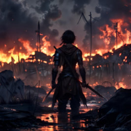 Anime warrior bureaumat