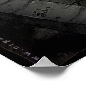 Anime Warrior Girl Poster (Hoek)